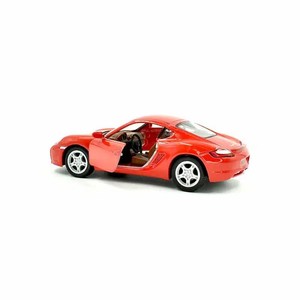  VARDEM KT5307D Porsche Cayman S 1:34 Çek Bırak - Kırmızı