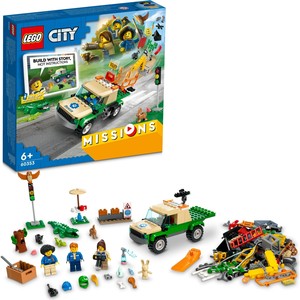  LEGO 60353 Vahşi Hayvan Kurtarma Görevleri