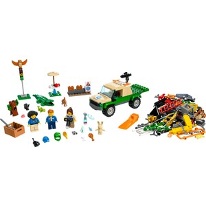  LEGO 60353 Vahşi Hayvan Kurtarma Görevleri