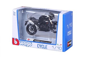  SUNMAN 18-51000 Triumph Speed Triple 2011 Model Motosiklet 1:18