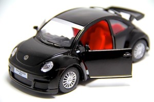  VARDEM KT5058D Volkswagen New Beetle RSİ 1:32 Çek Bırak - Siyah