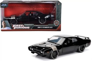 SMOBY 253203034 Hızlı ve Öfkeli Fast & Furious FF8 1972 Plymouth GTX Araba 1:24