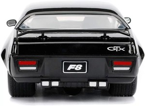  SMOBY 253203034 Hızlı ve Öfkeli Fast & Furious FF8 1972 Plymouth GTX Araba 1:24