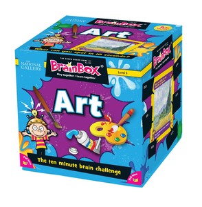 BrainBox 90014 GreenBoard BrainBox Sanat (Art) Hafıza Kart Oyunu - İngilizce