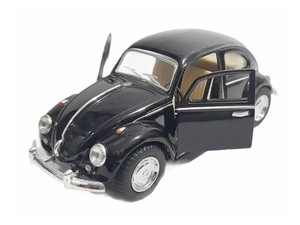  VARDEM KT5057D Volkswagen Classical Beetle 1:32 Çek Bırak - Siyah