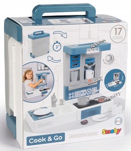 SMOBY 312402 Cook & Go Sesli Işıklı Mutfak Seti