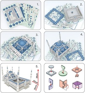  NECO TOYS MC203H Sultan Ahmet Camii 3D Puzzle