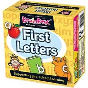 BrainBox 90072 GreenBoard BrainBox First Letters Hafıza Kart Oyunu - İngilizce