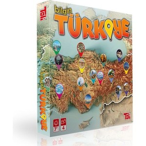 TOLİ GAMES 359113 Bilgin Türkiye Zeka Oyunu