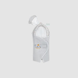 BABYDOLA 14042 Bebek İkili Gri Soft Kundak Takımı