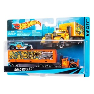 MATTEL BDW51/BDW57 Hot Wheels Taşıyıcı Tırlar - Road Roller