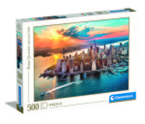 CLEMENTONİ 35038 Yetişkin Puzzle - New York (500 Parça)