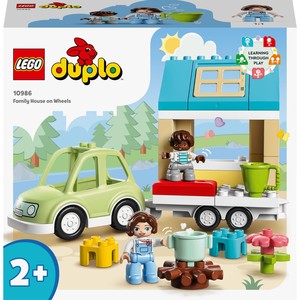  LEGO 10986 Duplo Kasabası Tekerlekli Aile Evi Yapım Seti