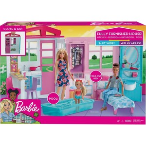  MATTEL FXG54 Barbie'nin Taşınabilir Portatif Evi