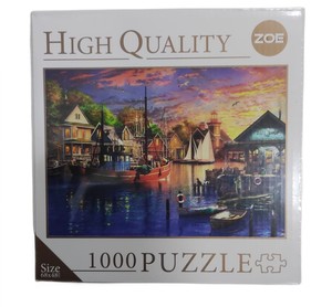 ONUR PUZZLE T107-4 American Harbour Sunset 1000 Pcs Puzzle