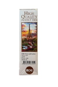  ONUR PUZZLE T107-6 Eiffel Tower and Garden 1000 Pcs Puzzle