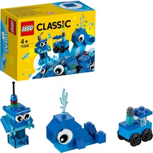  LEGO 11006 Yaratıcı Mavi Yapım Parçaları