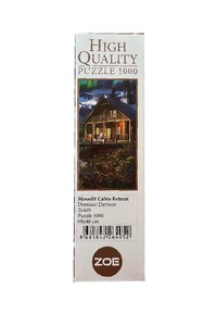  ONUR PUZZLE T107-7 Moonlit Cabin Retreat 1000 Pcs Puzzle