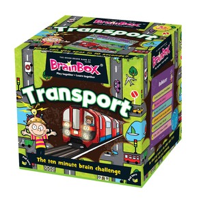 BrainBox 90058 GreenBoard Ulaşım (Transport) Hafıza Kart Oyunu - İngilizce