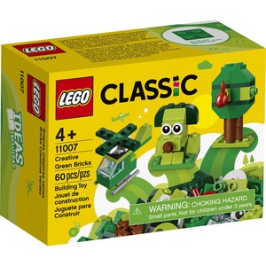  LEGO 11007 Yaratıcı Yeşil Yapım Parçaları