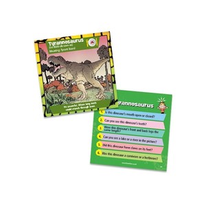  BrainBox 90038 GreenBoard Dinazorlar (Dinosaurs) Hafıza Kart Oyunu - İngilizce