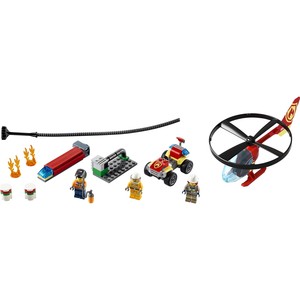  LEGO 60248 İtfaiye Helikopteri Müdahalesi