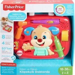  MATTEL FTC72 Eğlen & Öğren Yaşa Göre Gelişim - Köpekçik Doktorda (Türkçe ve İngilizce) Medikal Oyun Parçalarıyla İnteraktif Dokt