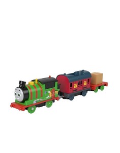  MATTEL HFX97/HMK04 Fisher-Price Thomas ve Arkadaşları Büyük Tekli Tren Percy's Maıl Delıver