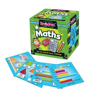  BrainBox 90018 GreenBoard Matematik (Maths) Hafıza Kart Oyunu - İngilizce