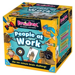 BrainBox 91023 GreenBoard Meslekler (People At Work) Hafıza Kart Oyunu - İngilizce