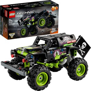  LEGO 42118 Monster Jam® Grave Digger - Canavar Kamyon Oyuncak Yapım Seti (212 Parça)