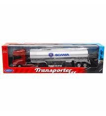  WELLY 32672S-W 1:32 Scania V8 R730 Tanker