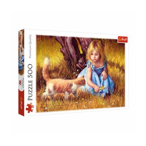 TREFL 37291 Center Of Attention Puzzle (500 Parça)