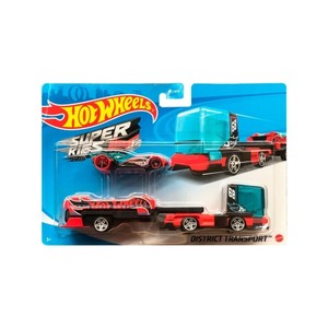 MATTEL BDW51/GRV01 Hot Wheels Taşıyıcı Tırlar - Dıstrıct Transport