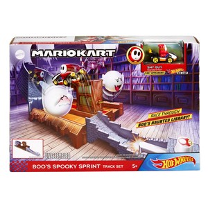  MATTEL GNM23 Hotwheels Mario Kart Çılgın Yaratıklar Oyun Seti Serisi - Boo's Spooky Sprint Track