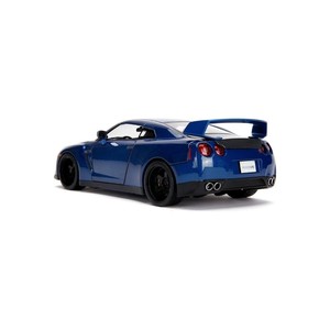  JADA 253203008 Jada Hızlı ve Öfkeli Fast & Furious Metal Diecast 2009 Nissan GT-R 1:24