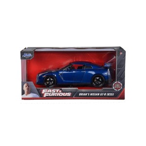 JADA 253203008 Jada Hızlı ve Öfkeli Fast & Furious Metal Diecast 2009 Nissan GT-R 1:24