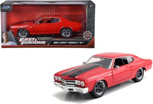 JADA 253203009 Jada Hızlı ve Öfkeli Fast & Furious 1970 Chevy Chevelle 1:24