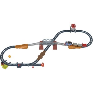  MATTEL HGX64 Thomas ve Arkadaşları 3'ü 1 Arada Kargo Macerası Oyun Seti ve Motorlu Thomas, Okul Öncesi Çağdaki 3 Yaş ve Üzeri Ço