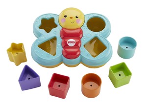  MATTEL CDC22 Fisher-Price Şekil Eşleştirme Arkadaşı Kelebek