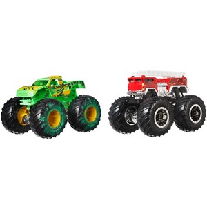  MATTEL FYJ64/HLT69 Hotwheels Monster Trucks Güçlü İkili Arabalar - 1:64