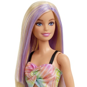  MATTEL FBR37/HBV22 Fashionistas Büyüleyici Parti Bebekleri Sarı Spor Ayakkabılı