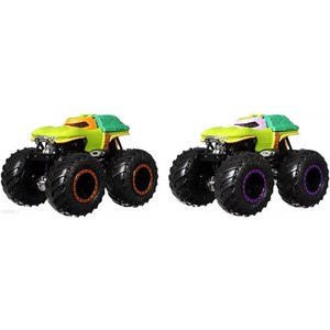  MATTEL FYJ64/HNX31 Hotwheels Monster Trucks Güçlü İkili Arabalar - 1:64