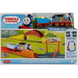 MATTEL HGY78/HHV98 Thomas & Friends Thomas And Friends Motorlu Tren Seti -  Muddy Adventure