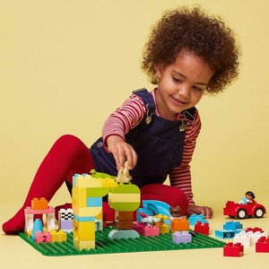  LEGO 10980 Duplo® Yeşil Yapım Plakası - Çocuklar Için Yaratıcı Oyuncak Yapım Seti (1 Parça)